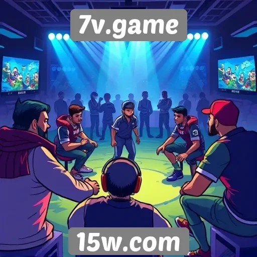 A comunidade de jogadores ativa no 7v.game